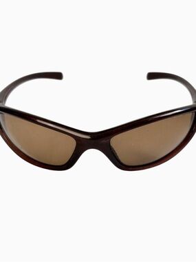 Nike Brown Tinted Wrap Sunglasses